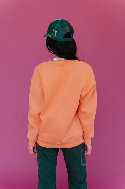 Mali-boo Babe Pullover// Peach